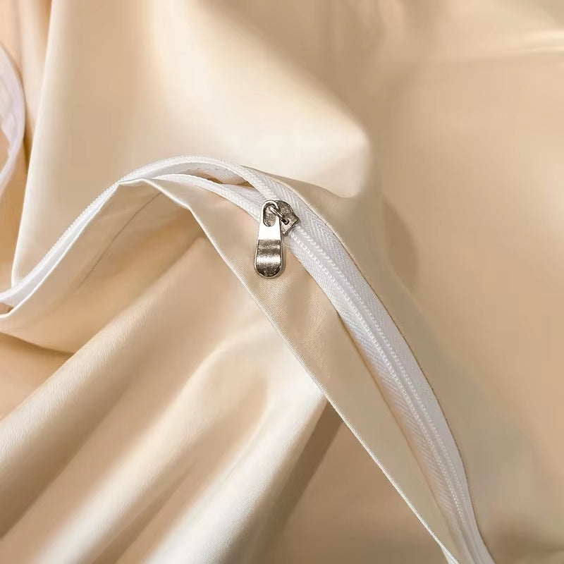 Cotton Embroidery Bed Linens Double Ru Queen King Full Size Bedding Set Sheet Duvet Cover Pillowcase