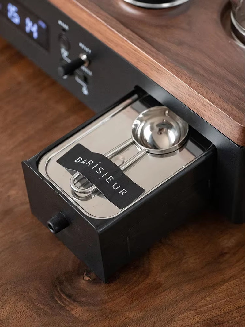 Alarm Clock Automatic Coffee Tea Bar Machine Drip Coffee Machine Timing Tea Maker Creative Gift Ornament