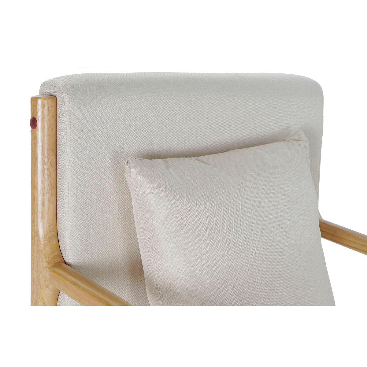 Armchair DKD Home Decor 65 x 77 x 73 cm Beige MDF Wood