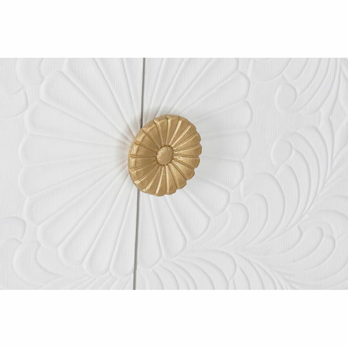 Sideboard DKD Home Decor White Golden Fir MDF Wood 160 x 42 x 80 cm