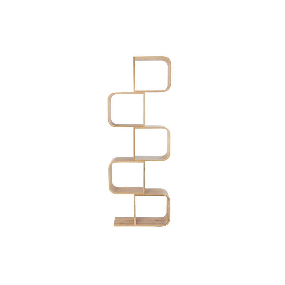 Shelves DKD Home Decor 60 x 26 x 166 cm Natural Bamboo
