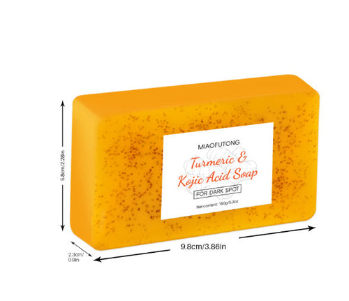 Turmeric Exfoliating Cleansing Pads Compressed Facial Sponges Skin