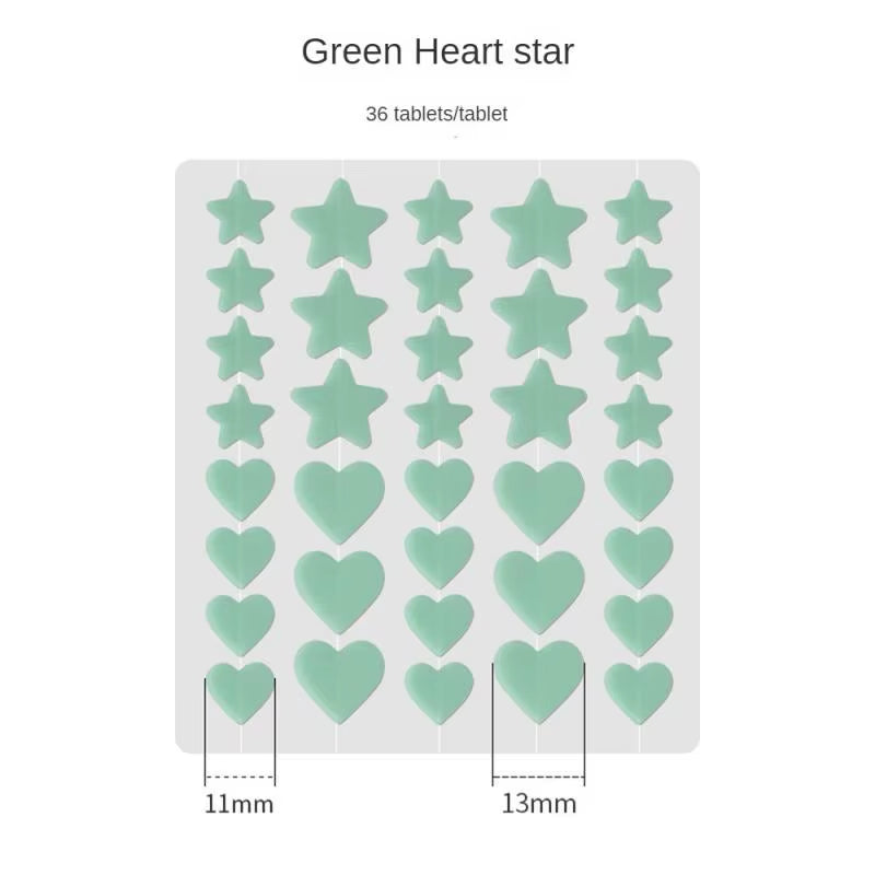 New Star Pimple Patch Acne Colorful Invisible Acne Removal Skin Care Stickers Concealer Face Spot Beauty Skin Care Tool