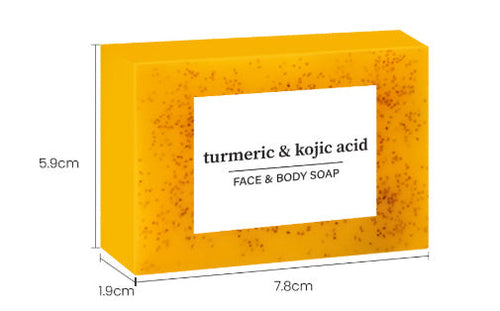 Turmeric Exfoliating Cleansing Pads Compressed Facial Sponges Skin