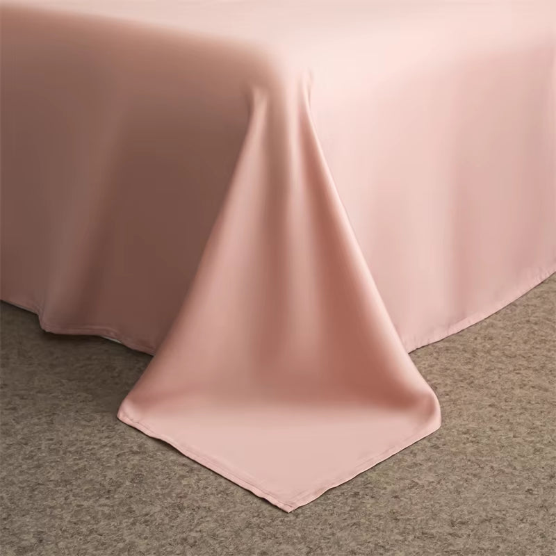 Lyocell Jacquard Bedding Sets Bed Linens Sheet Pillowcase Blanket Cover King Queen Europe Double Size