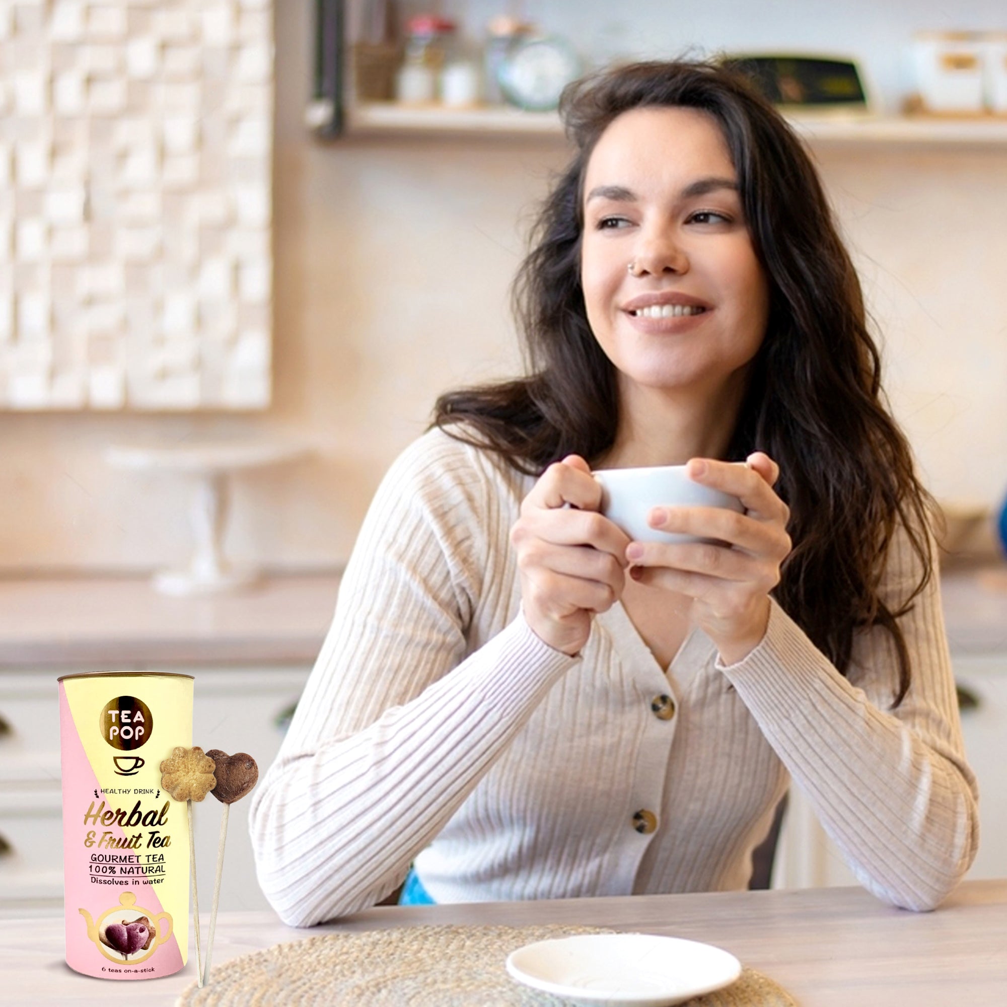 Tea-Pop Gift Box, Herbal & Fruit Blends