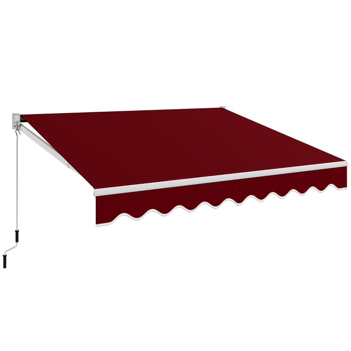 3 X 2,5 M Gelenkarmmarkise Sonnenmarkise Balkonmarkise Terrassenmarkise Klemmmarkise Mit UV- Und Wasserbeständigem Material