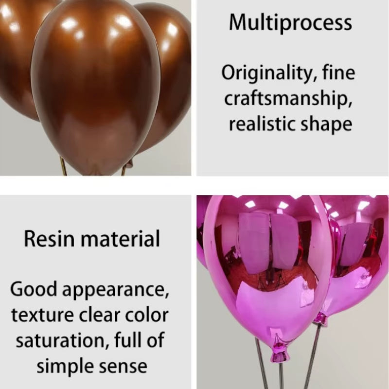 Cartoon Resin Figurines Art Miniature Accessories Sculpture Aesthetic Statuette Room Interior House Decoration Ornament for Home