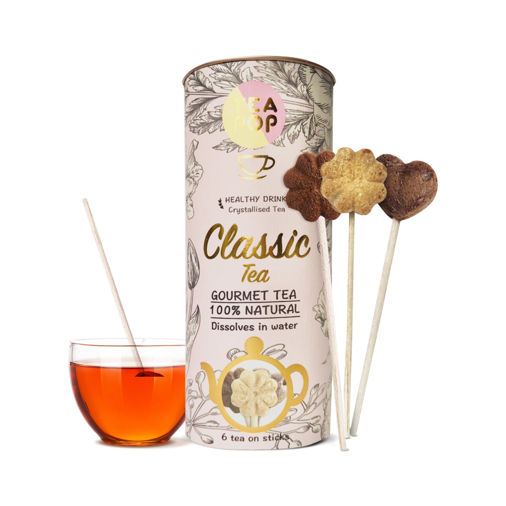 Tea-Pop Gift Box, Assorted Classic Blends