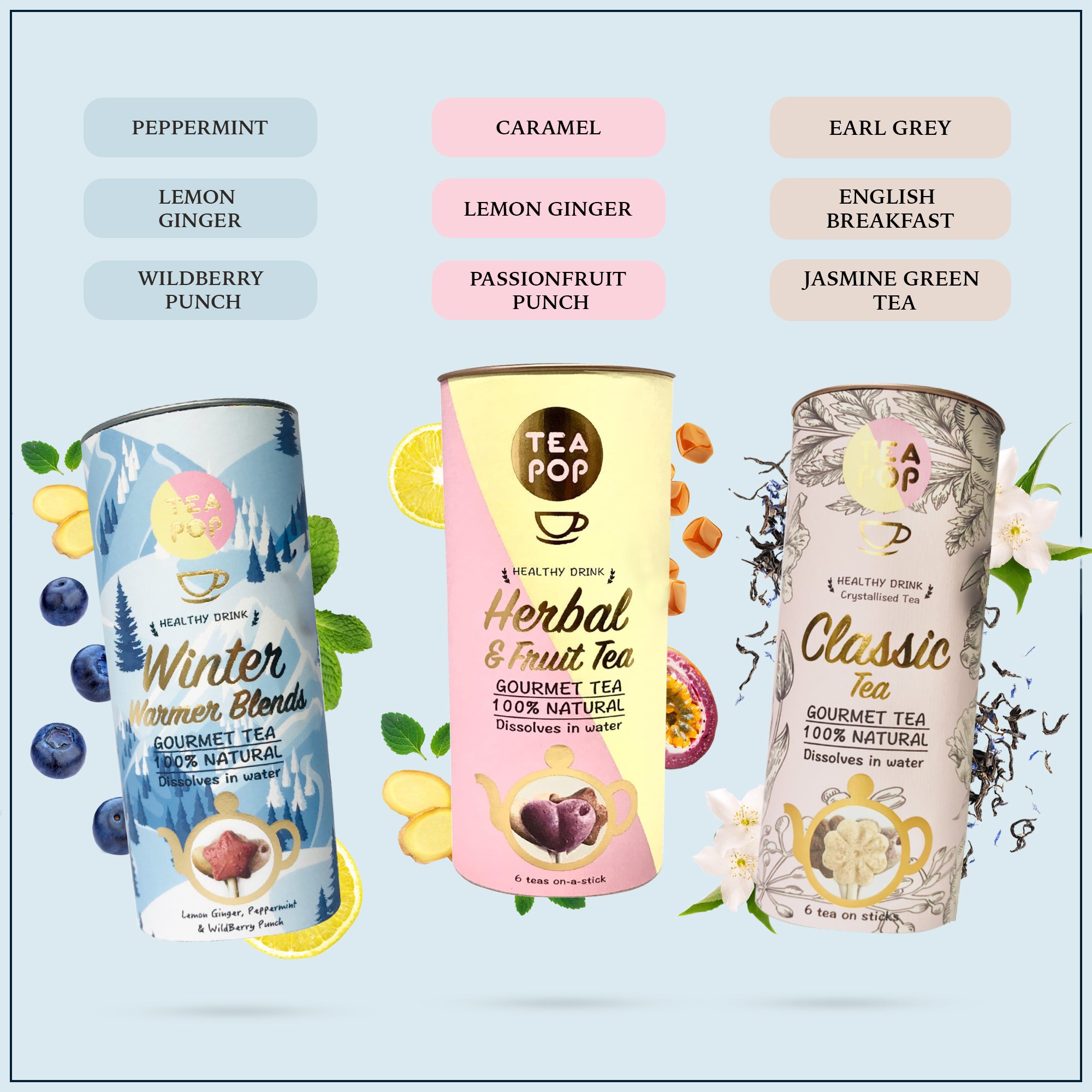Ultimate Tea-Pop Gift Set by Tea-Pop