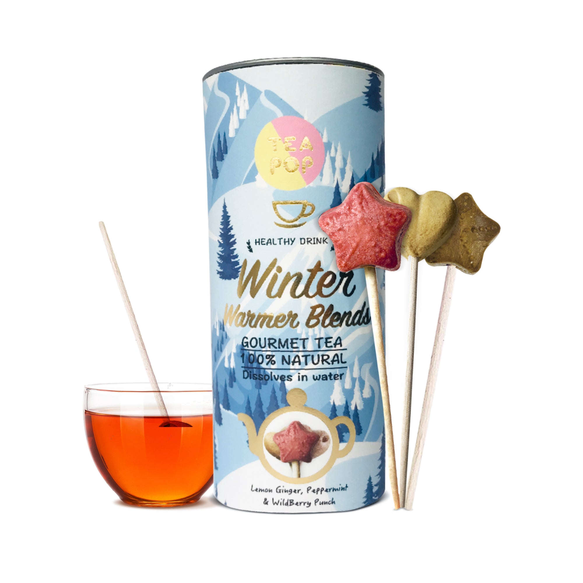 Tea-Pop Gift box - Assorted Winter Warmer Blends