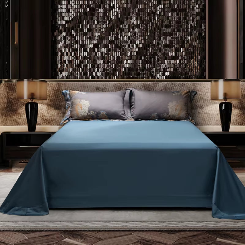 1500TC Jacquard Bedding Set Egyptian Cotton Queen King Linens (Thin Thick Sheet Duvet Cover) Underwear